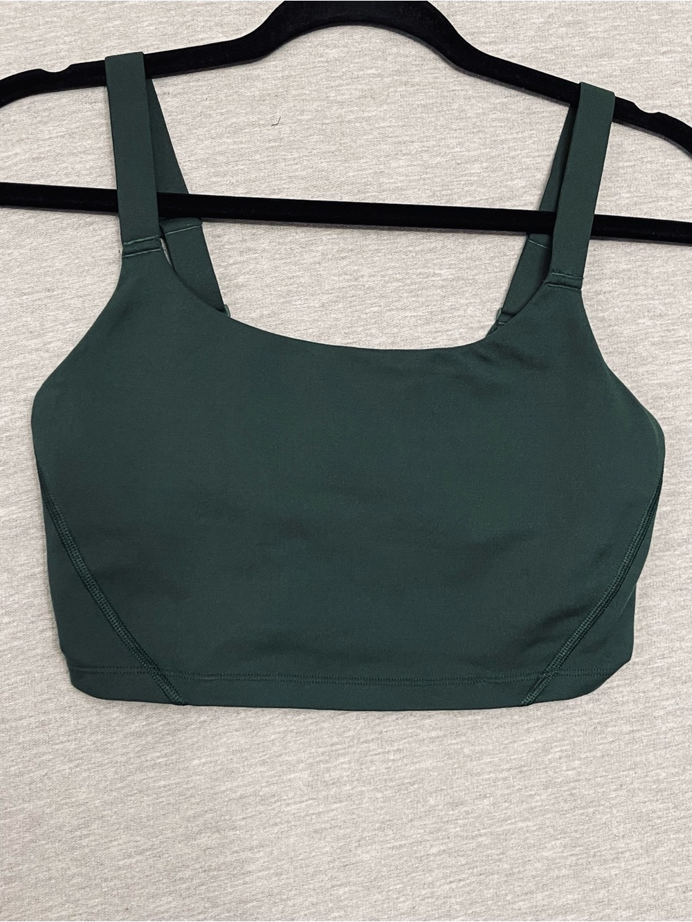 Aerie Forest Green Support Crop Bra